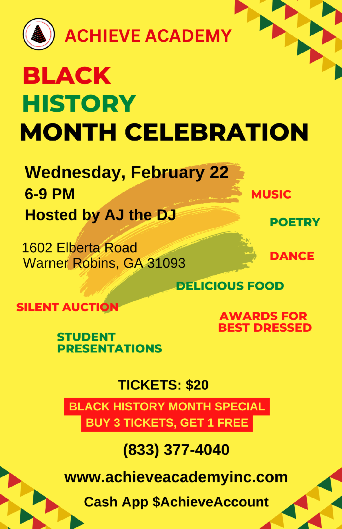 Black History Month Celebration Middle Black Pages