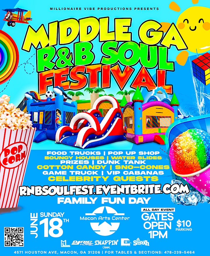 Middle GA R&B Soul Festival: Family Fun Day post thumbnail