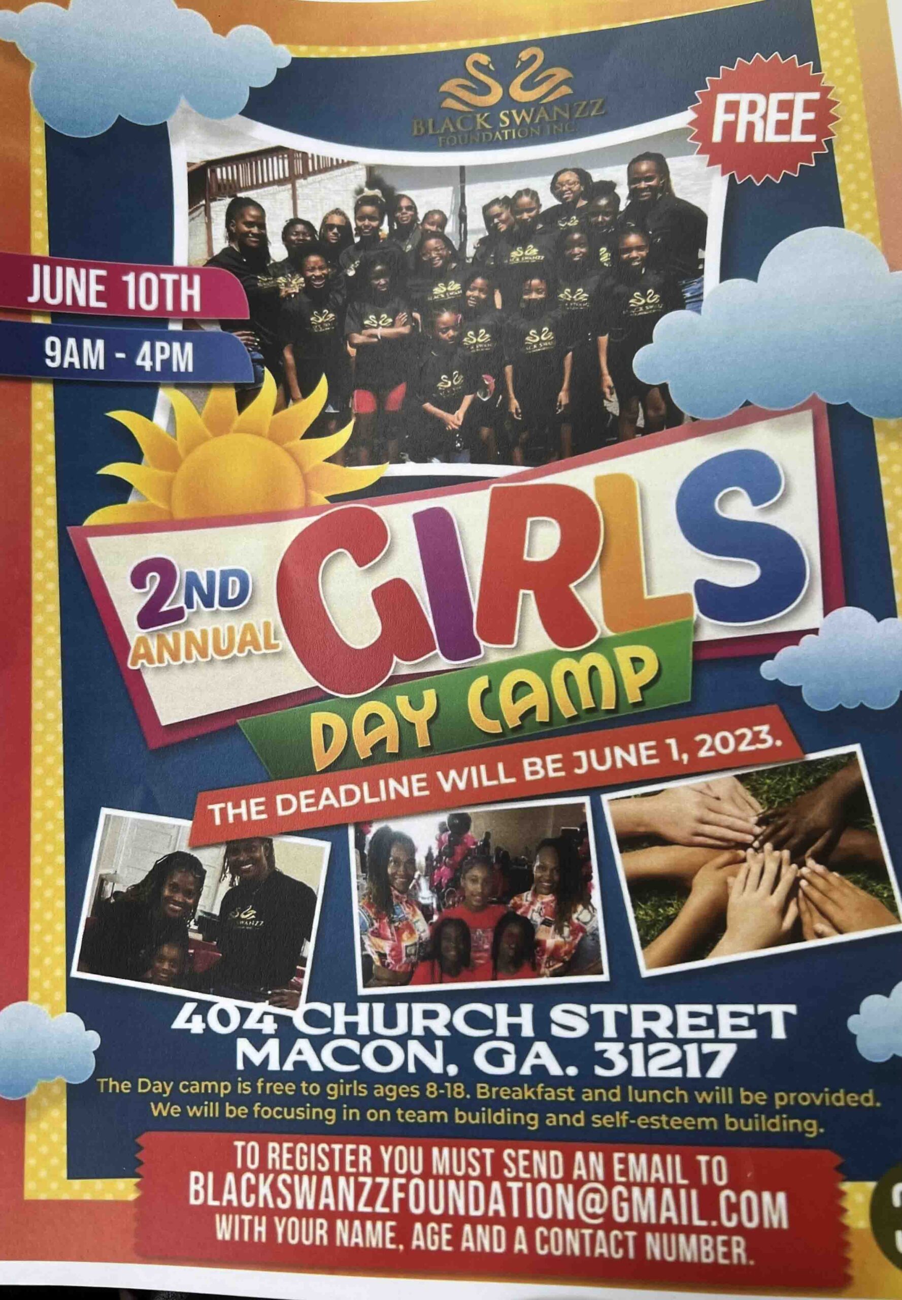 2nd Annual Girls Day Camp post thumbnail