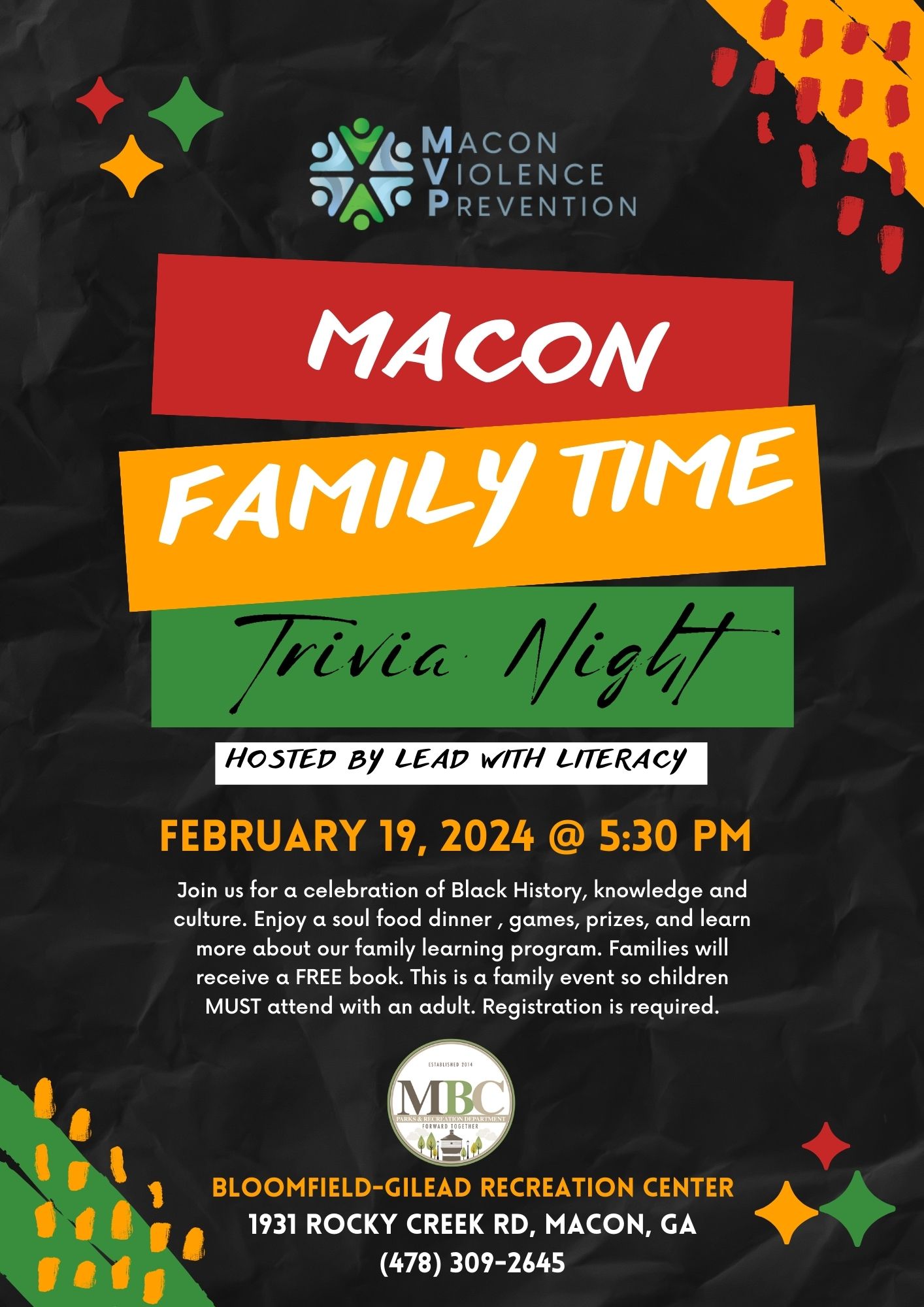 Macon Family Time – Trivia Night post thumbnail