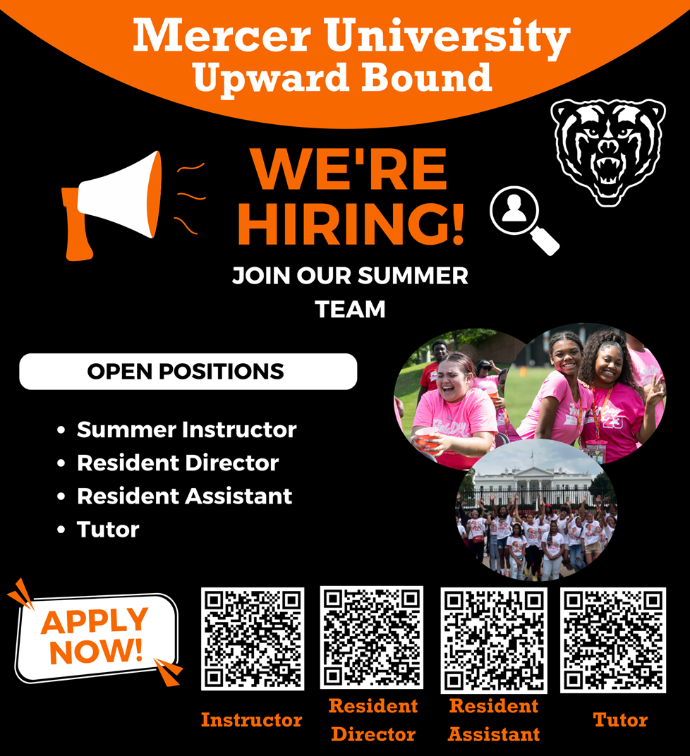 Mercer’s Upward Bound Program Hiring post thumbnail