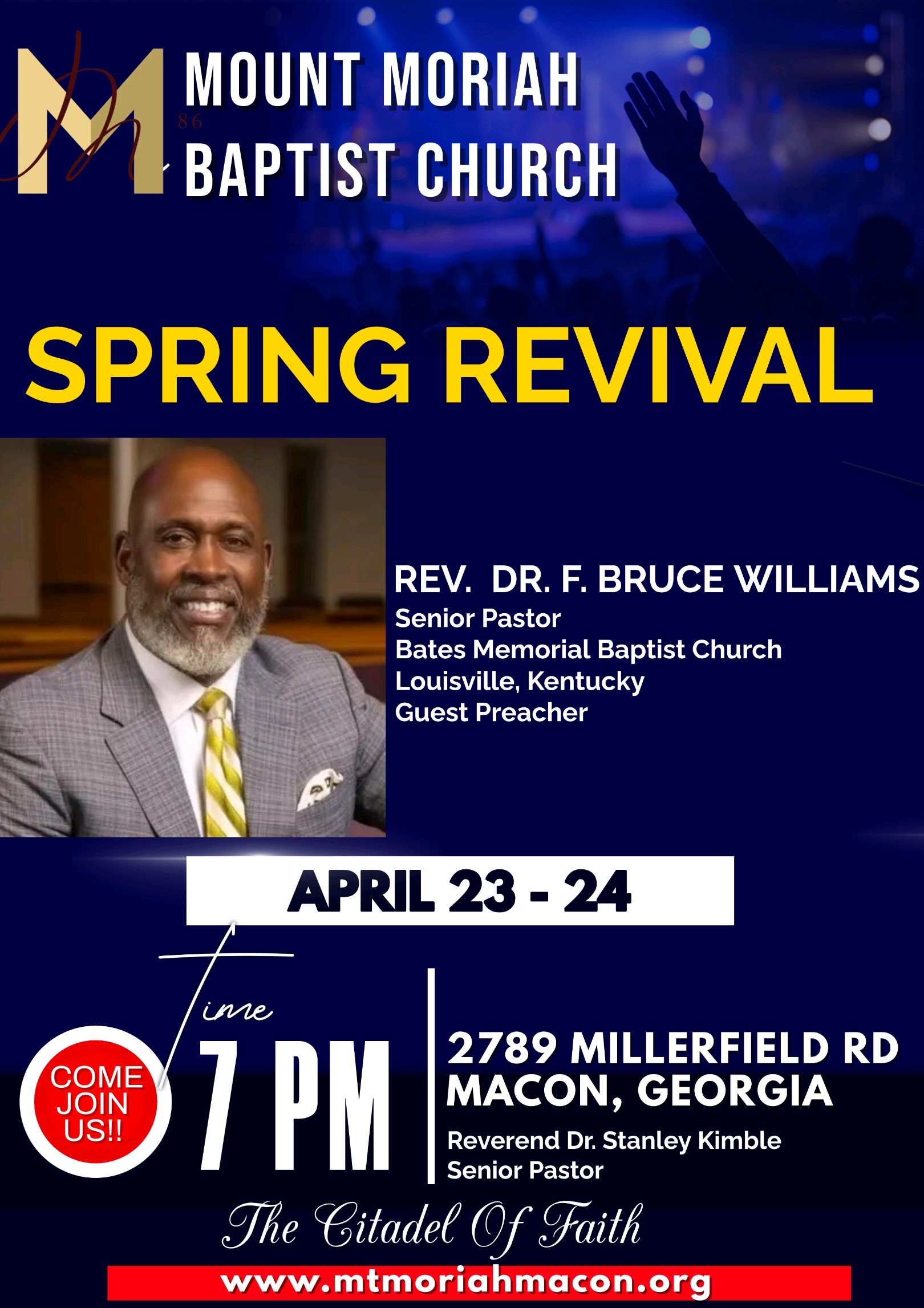 Mt. Moriah Baptist Church Spring Revival post thumbnail