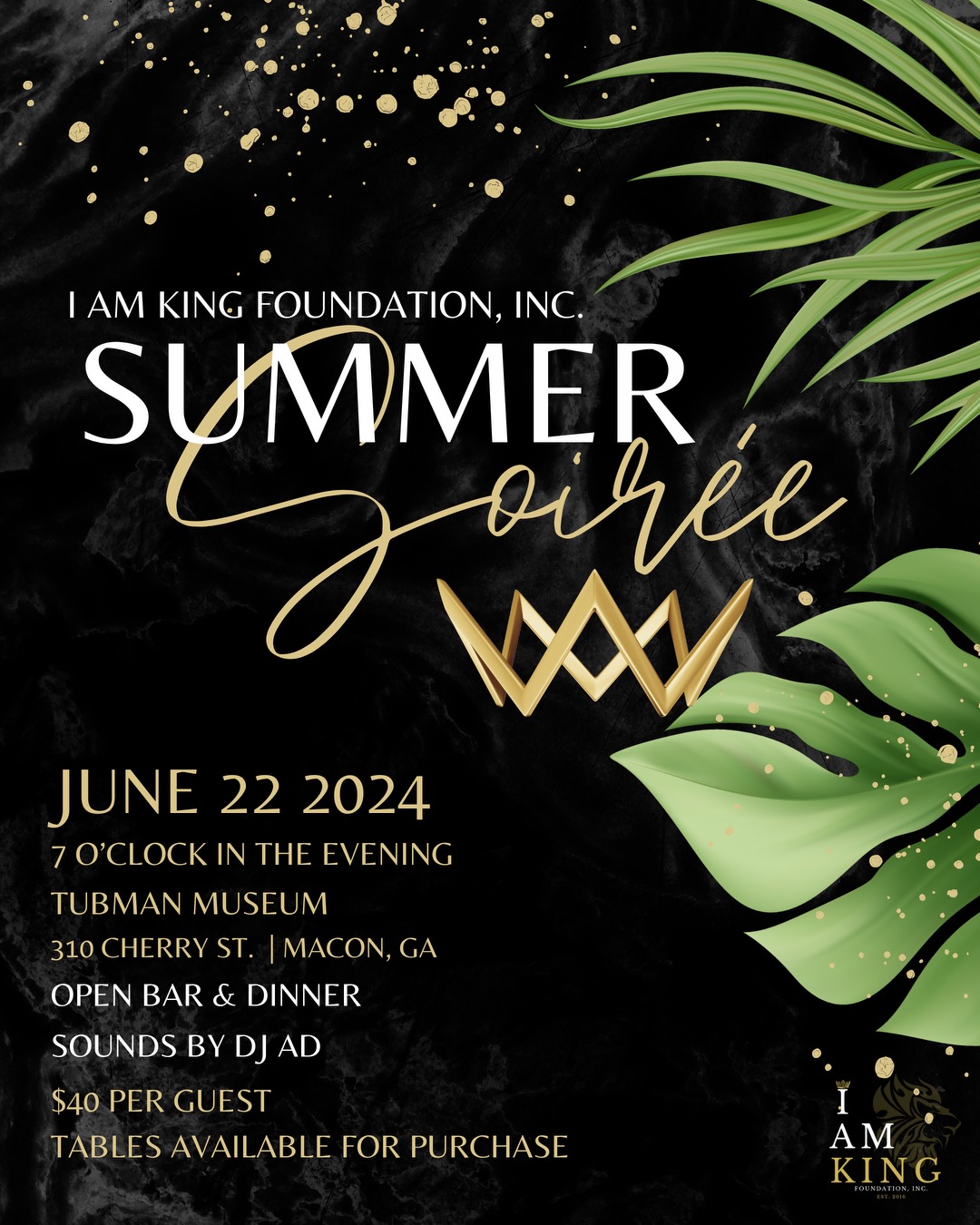 I Am King Foundation Summer Soiree post thumbnail