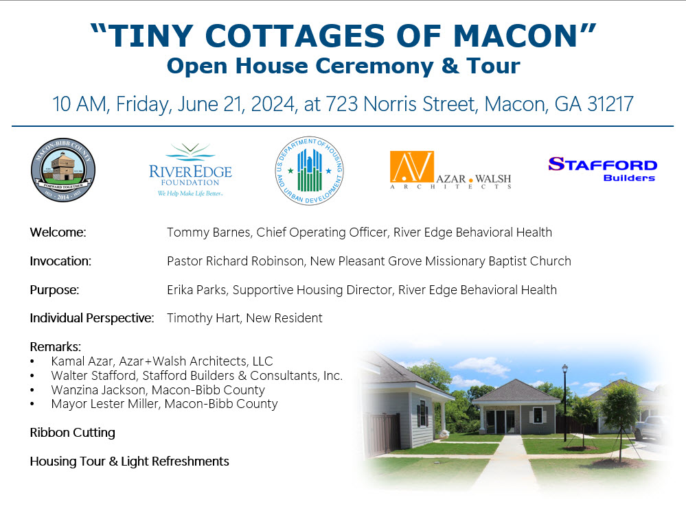 River Edge Hosting Open House For Tiny Cottages Of Macon post thumbnail